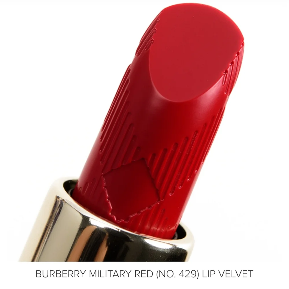 Burberry Lip Velvet Military Red 429 - Picture 3 of 8